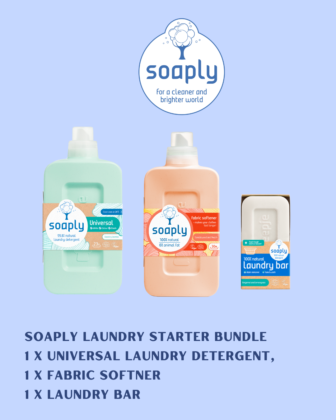 Soaply Natural Laundry Range