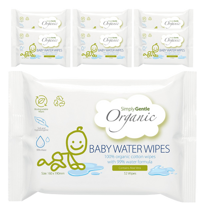 Simply Gentle Organic Baby Water Wipes