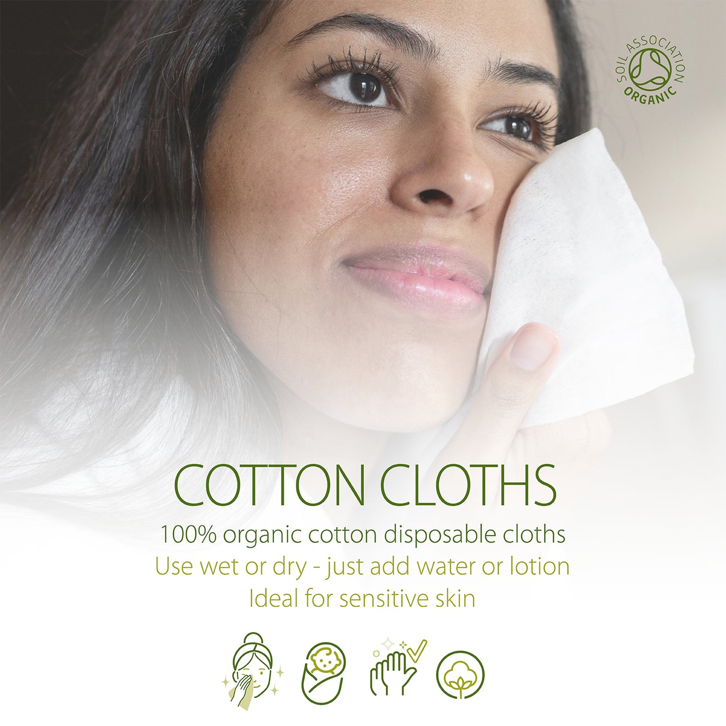 Simply Gentle Organic Cotton Cloths