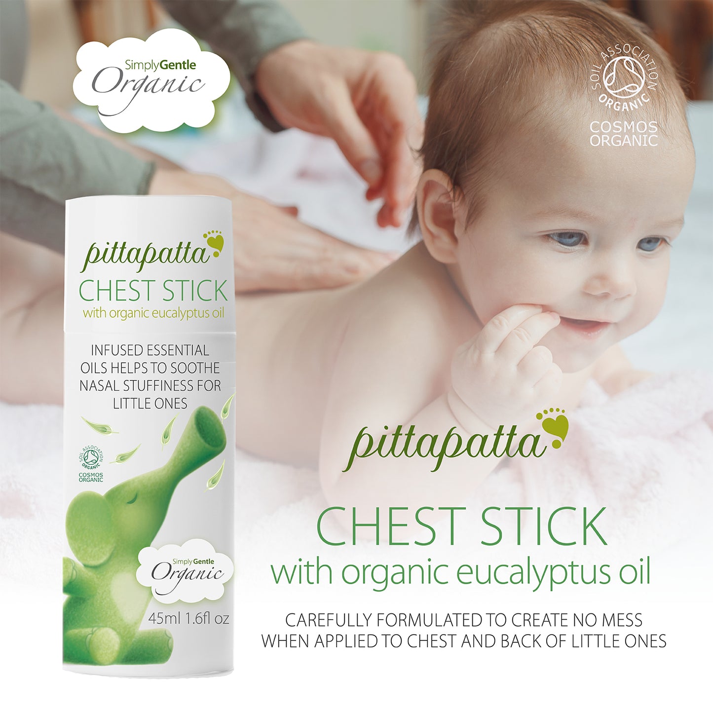 Pittapatta Organic Chest Stick