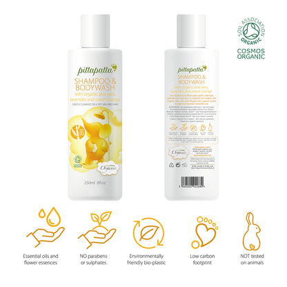 Pittapatta Organic Shampoo & Bodywash