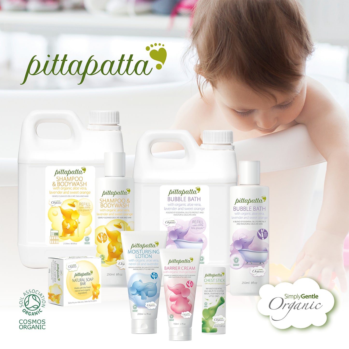 Pittapatta Organic Shampoo & Bodywash