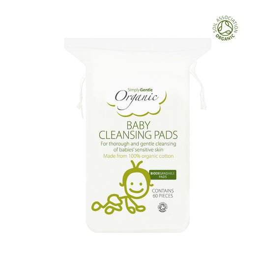 Simply Gentle Organic Baby Cotton Cleansing Pads