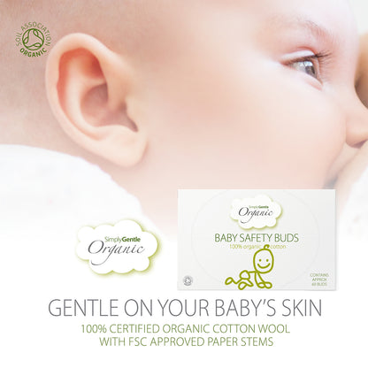 Simply Gentle Organic Baby Safety Buds