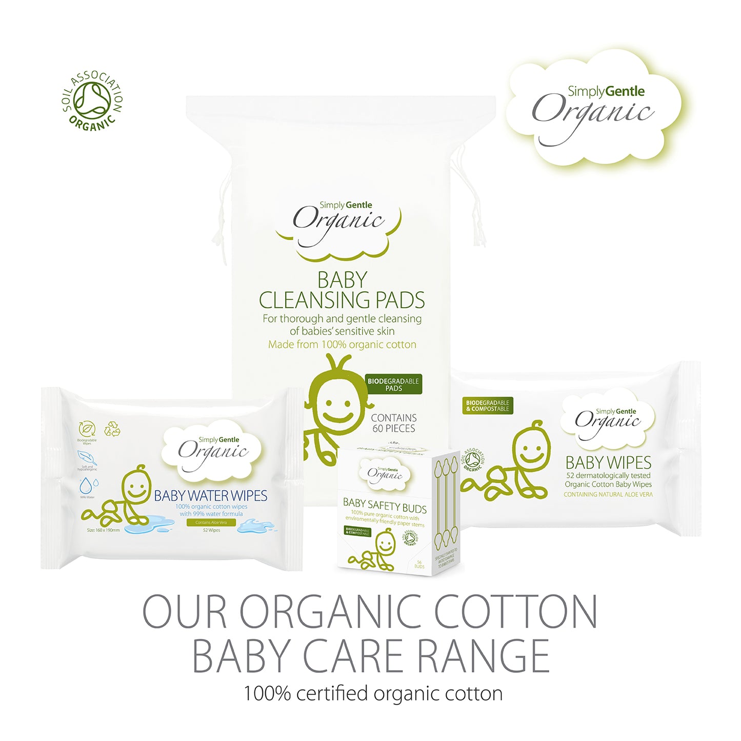 Simply Gentle Organic Baby Safety Buds