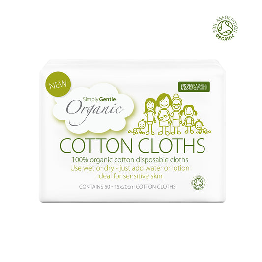 Simply Gentle Organic Cotton Cloths