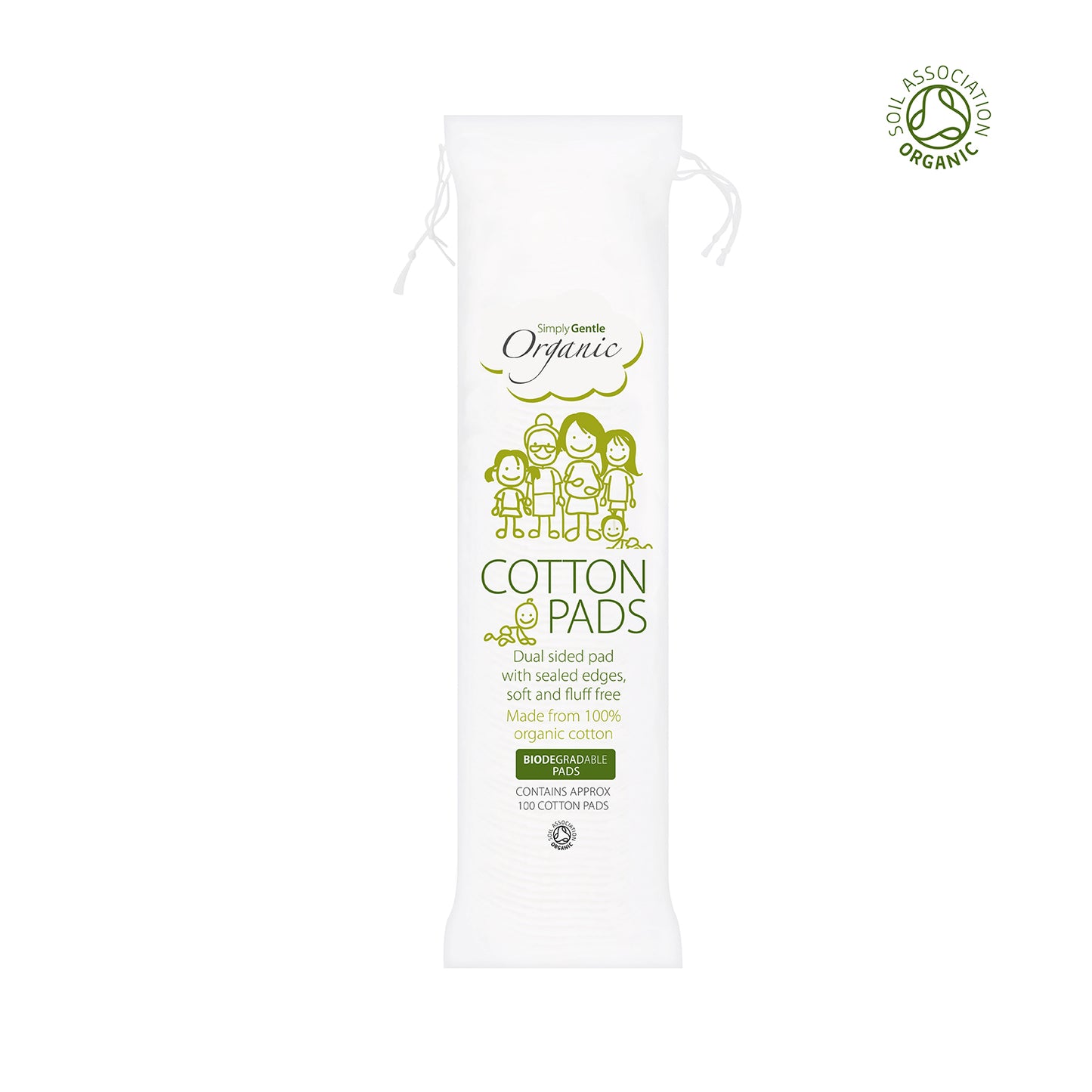 Simply Gentle Organic Cotton Pads