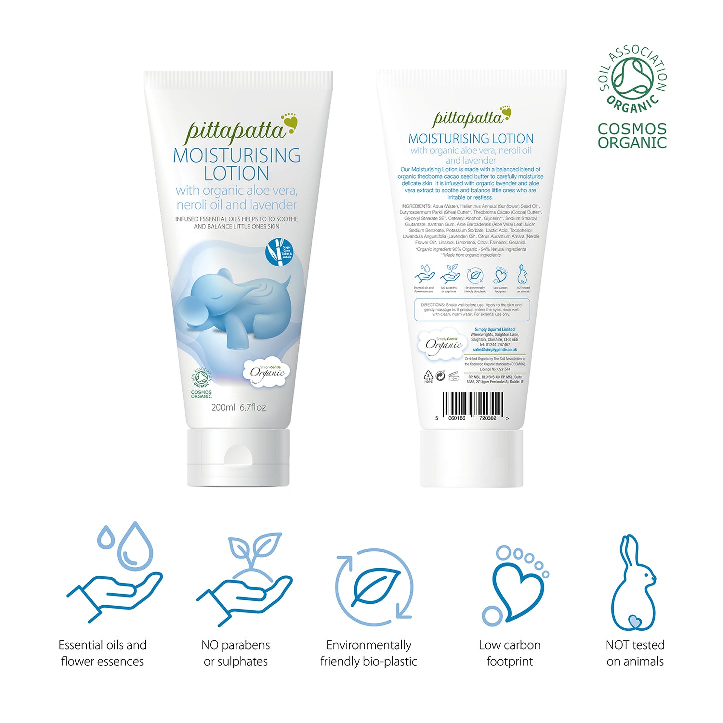 Pittapatta Organic Moisturising Lotion